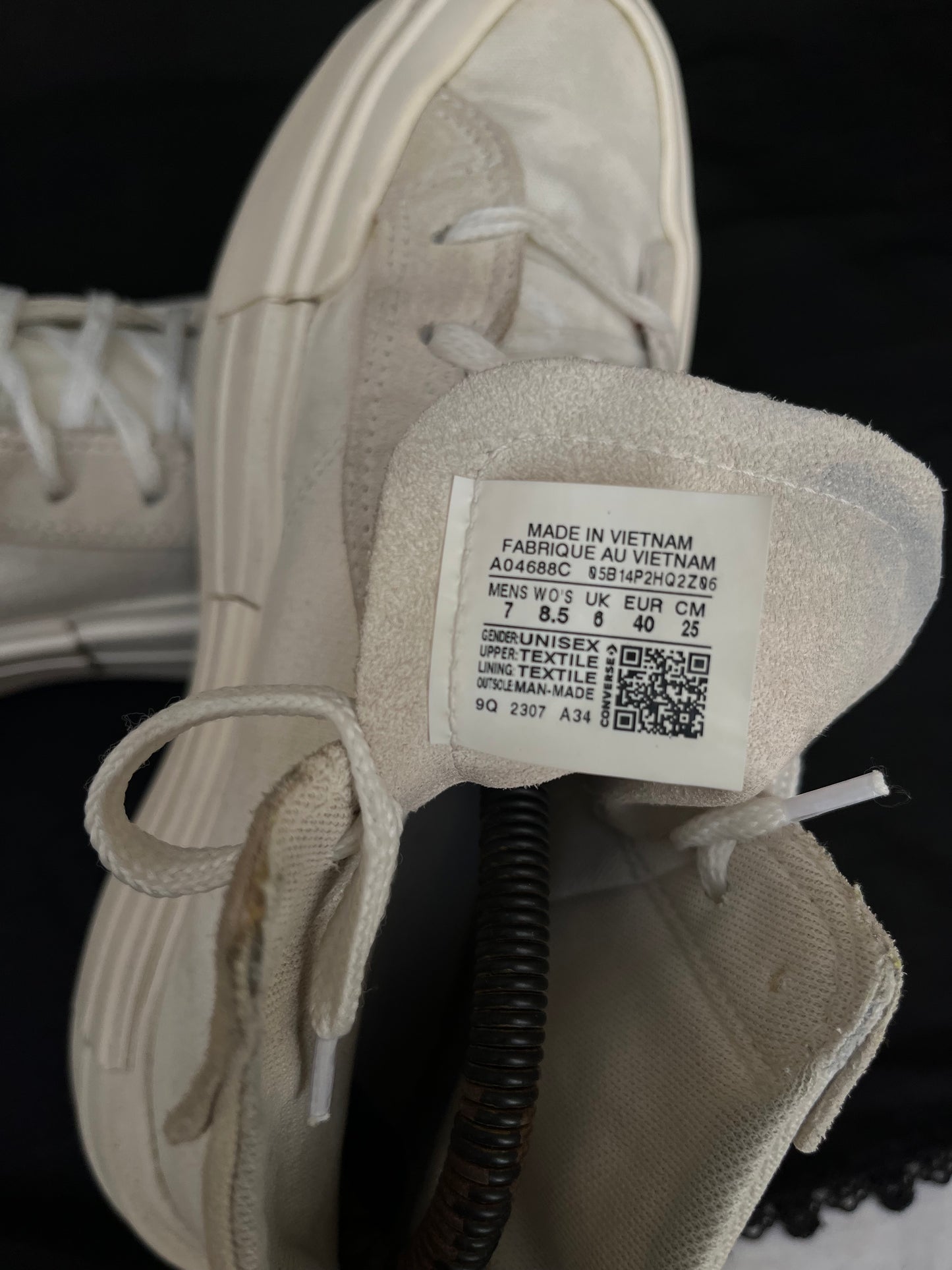 Cruise white chuck Taylor HI