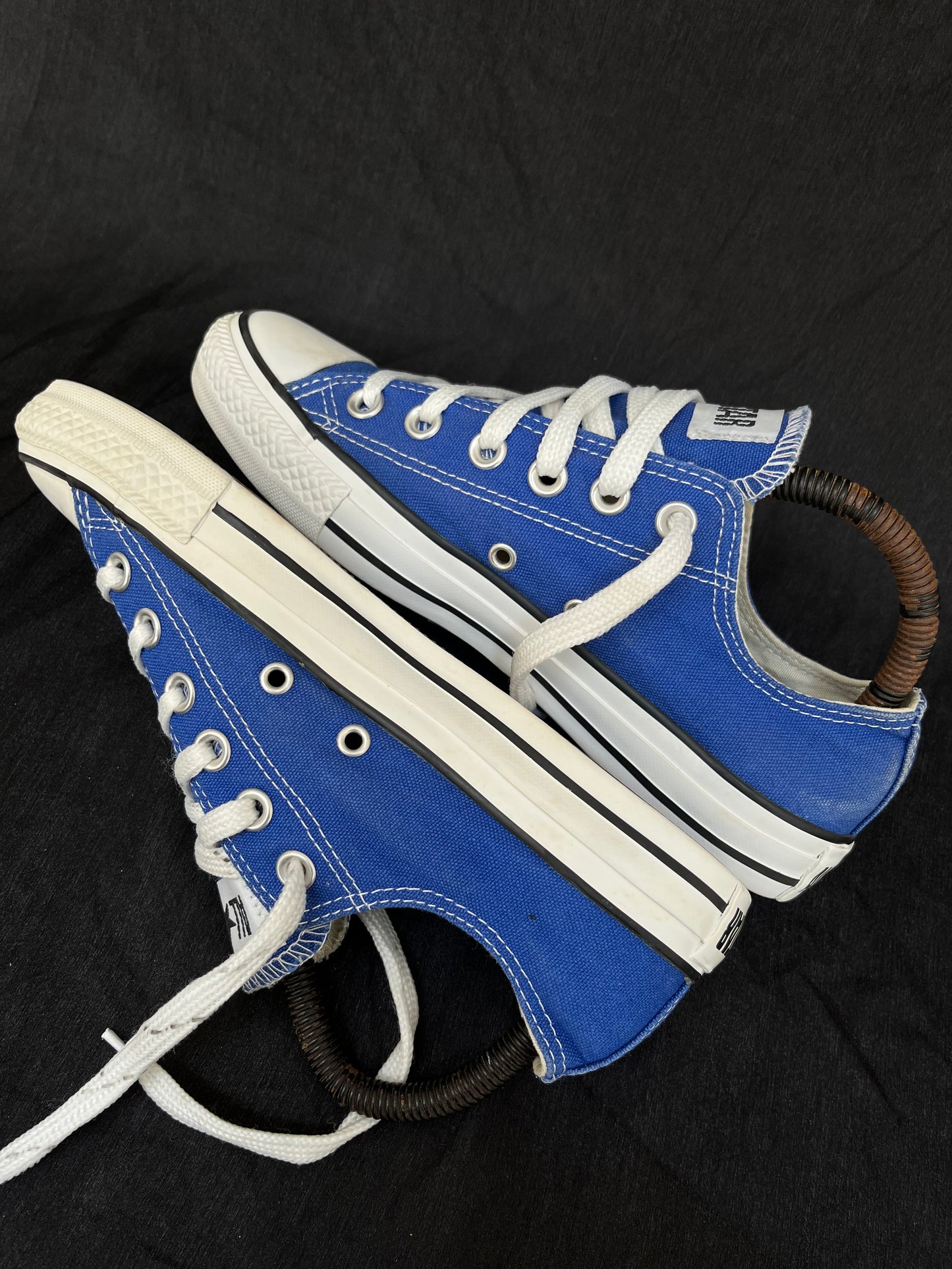 Royal blue lowtops (38)