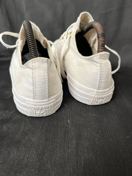 Rare white lowtop converse