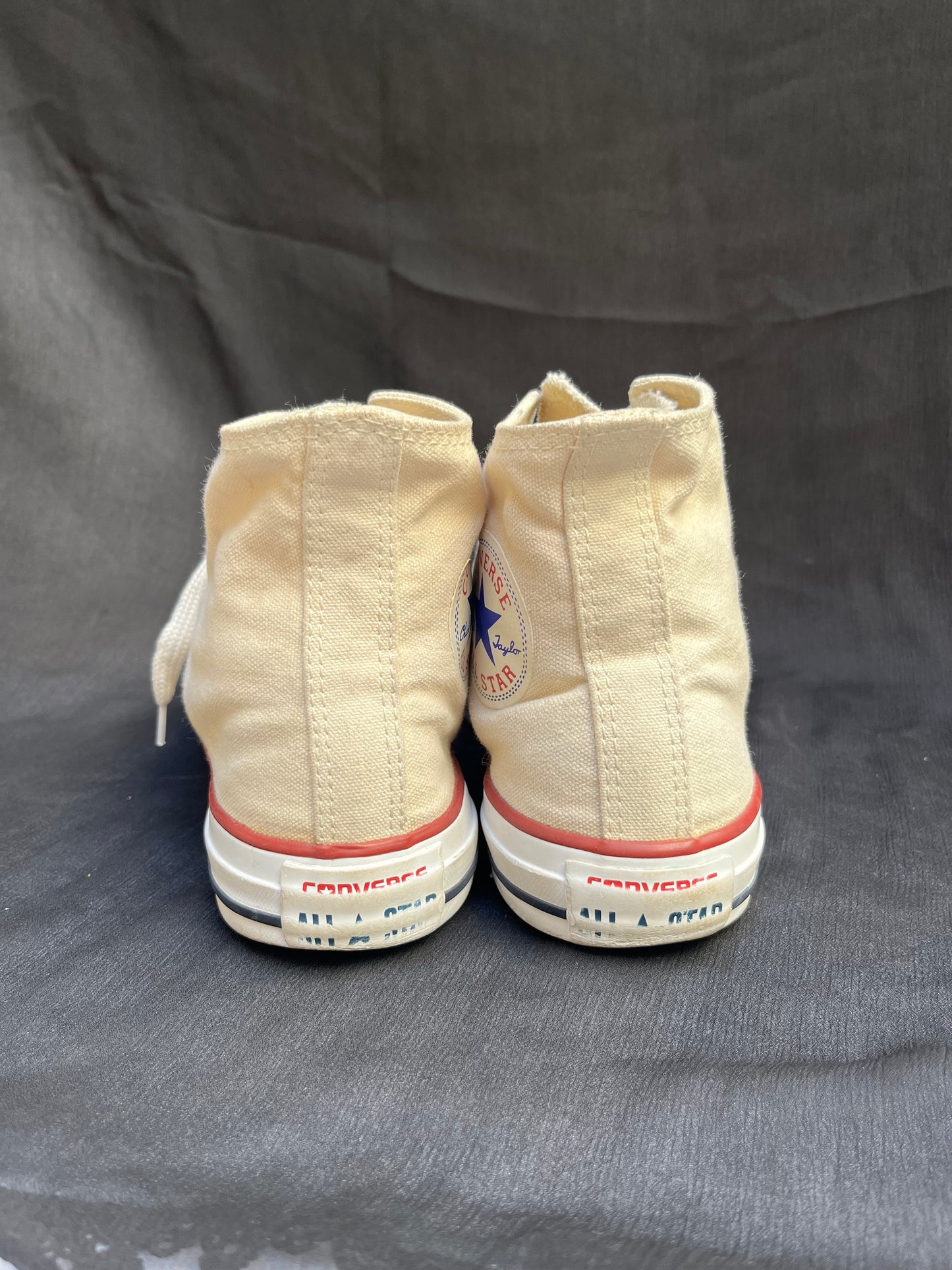Offwhite hightop converse 36