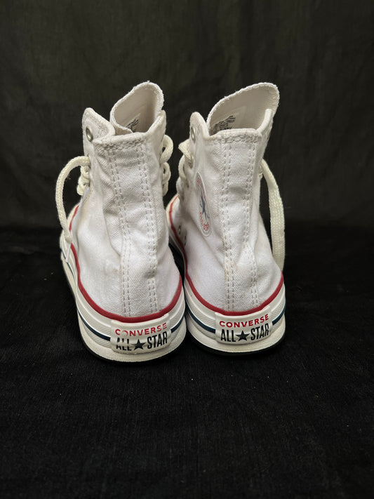 New white platform hightops