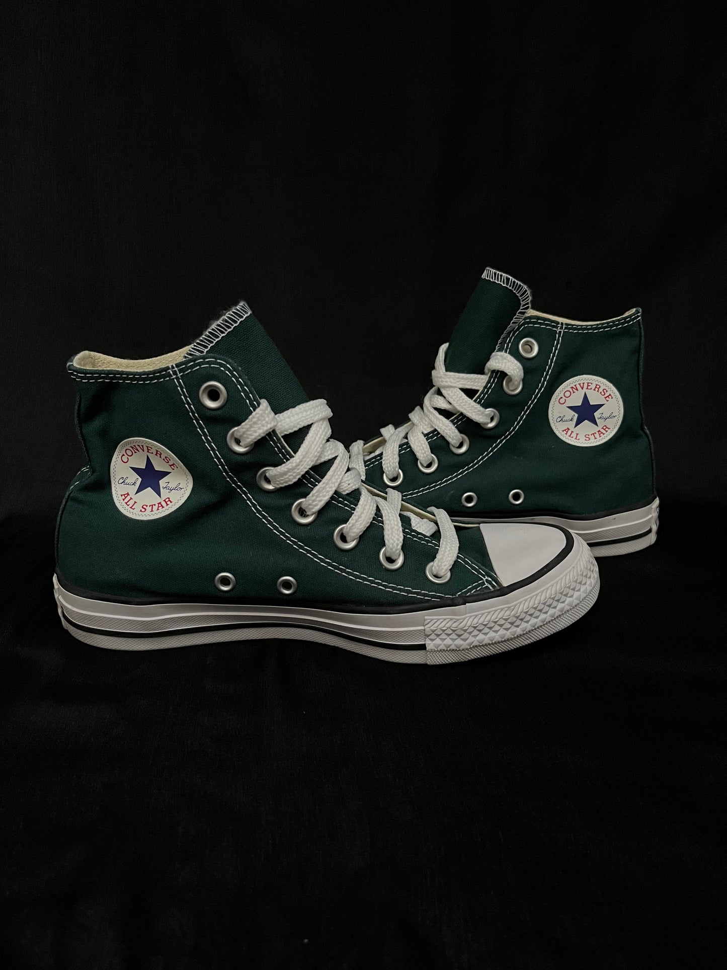 Bottle green hightop