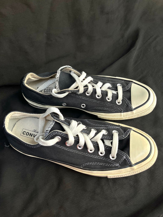 Chuck 70 black lowtops