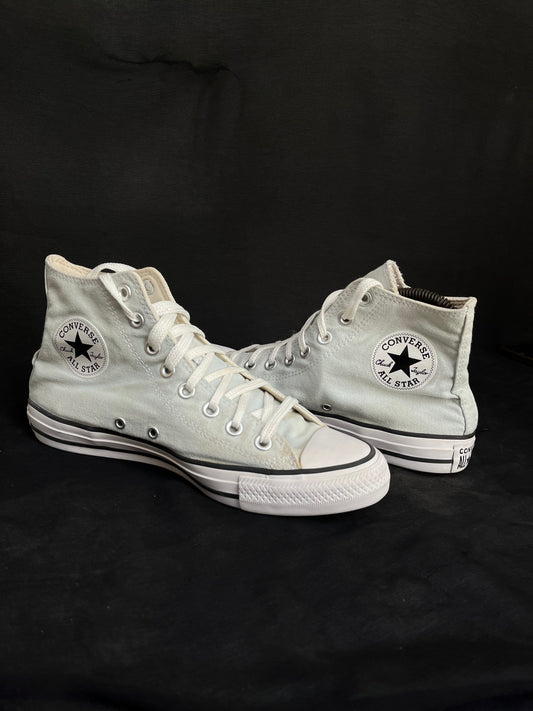 Baby blue hightops