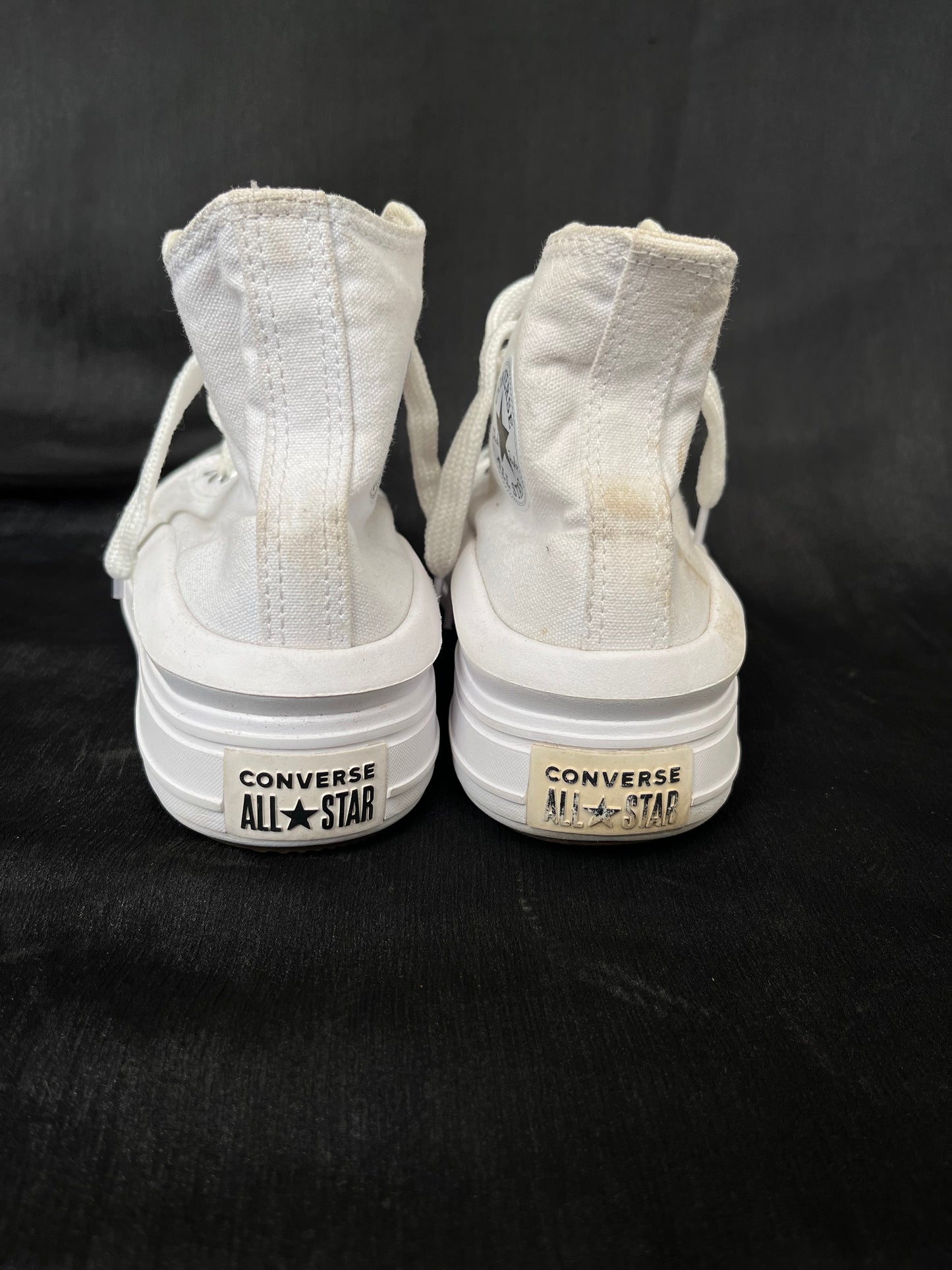 Platform white hightop