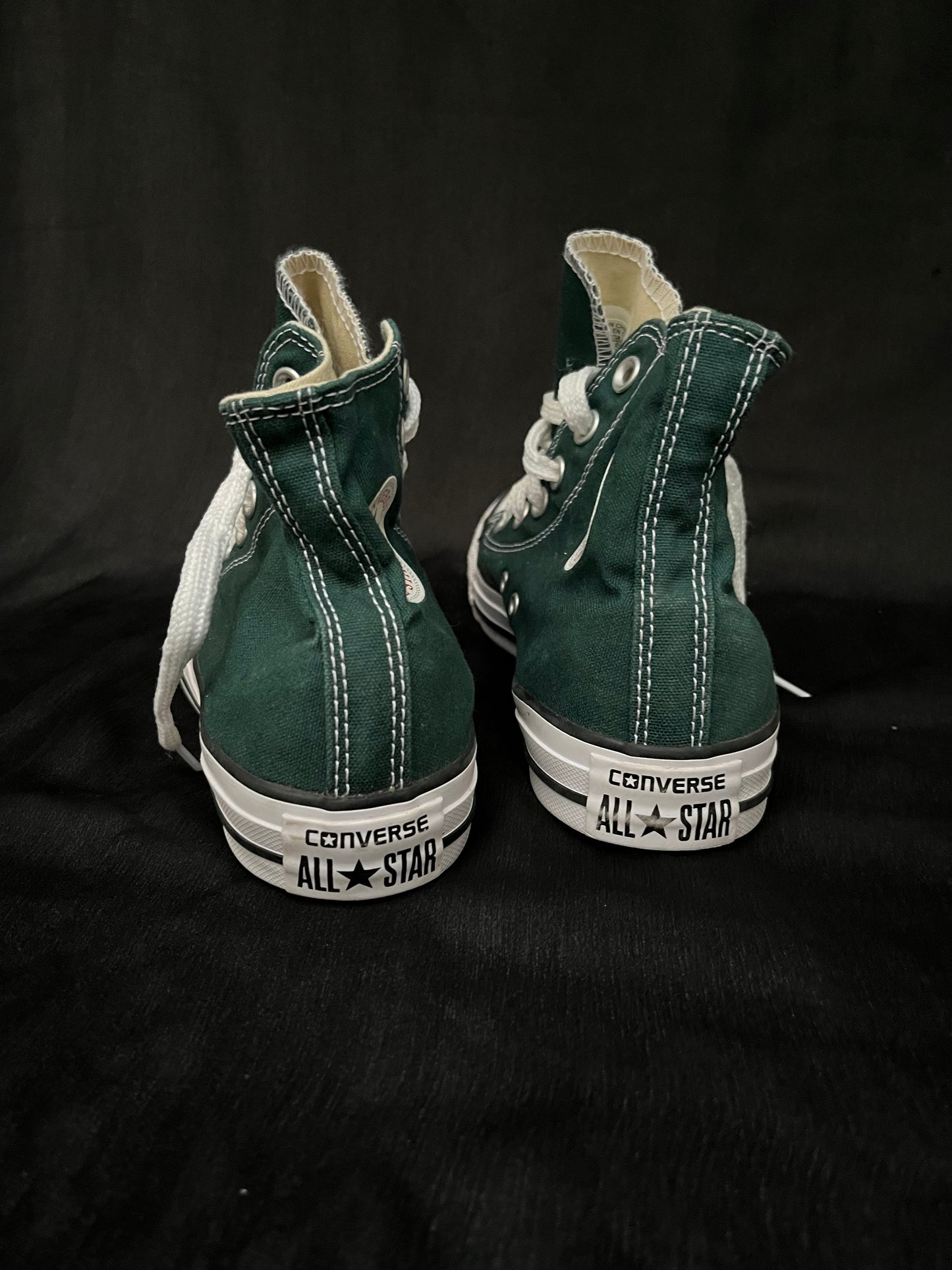 Bottle green hightop