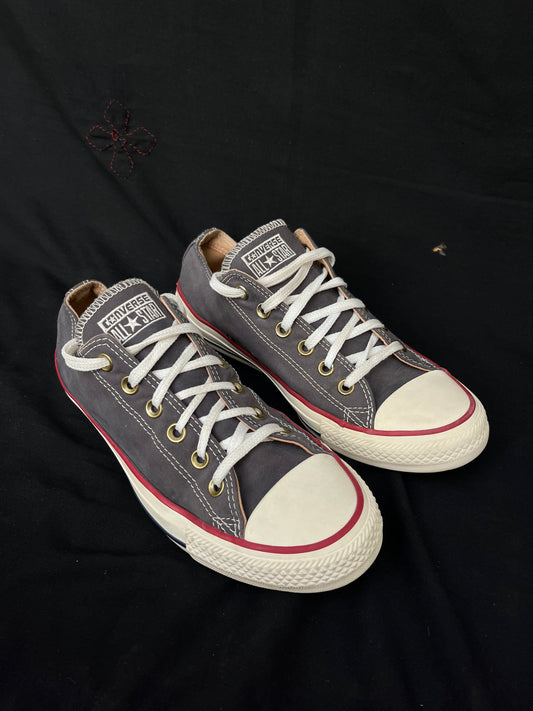 Dark dusty grey low top