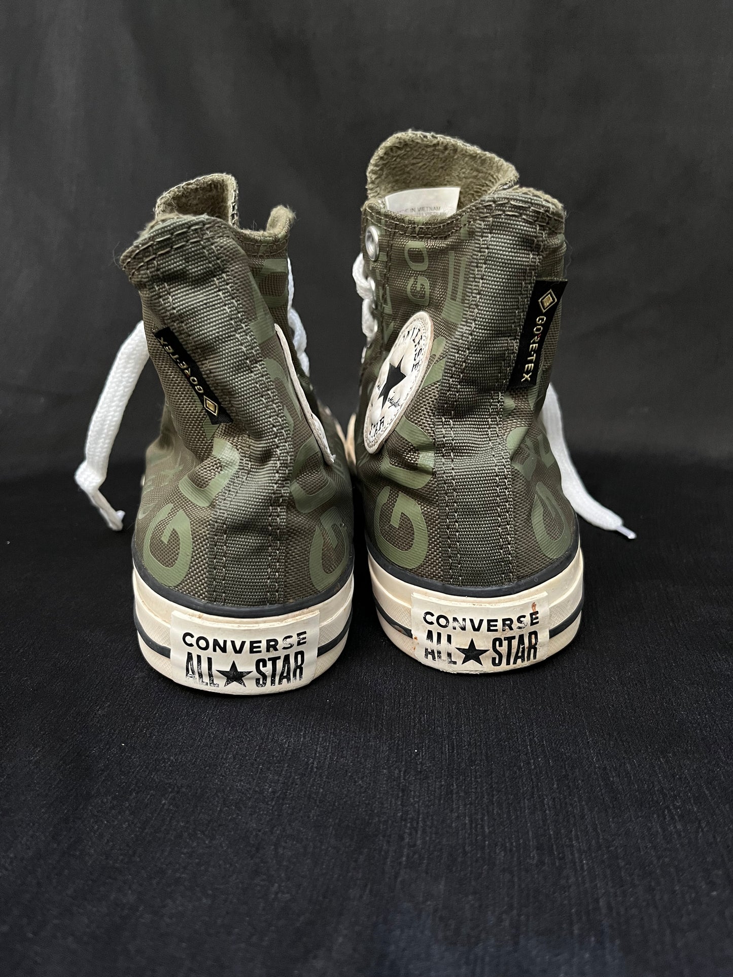 Sage green rare hightops
