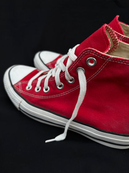 Red hightop converse — preloved, photo 4 of 4