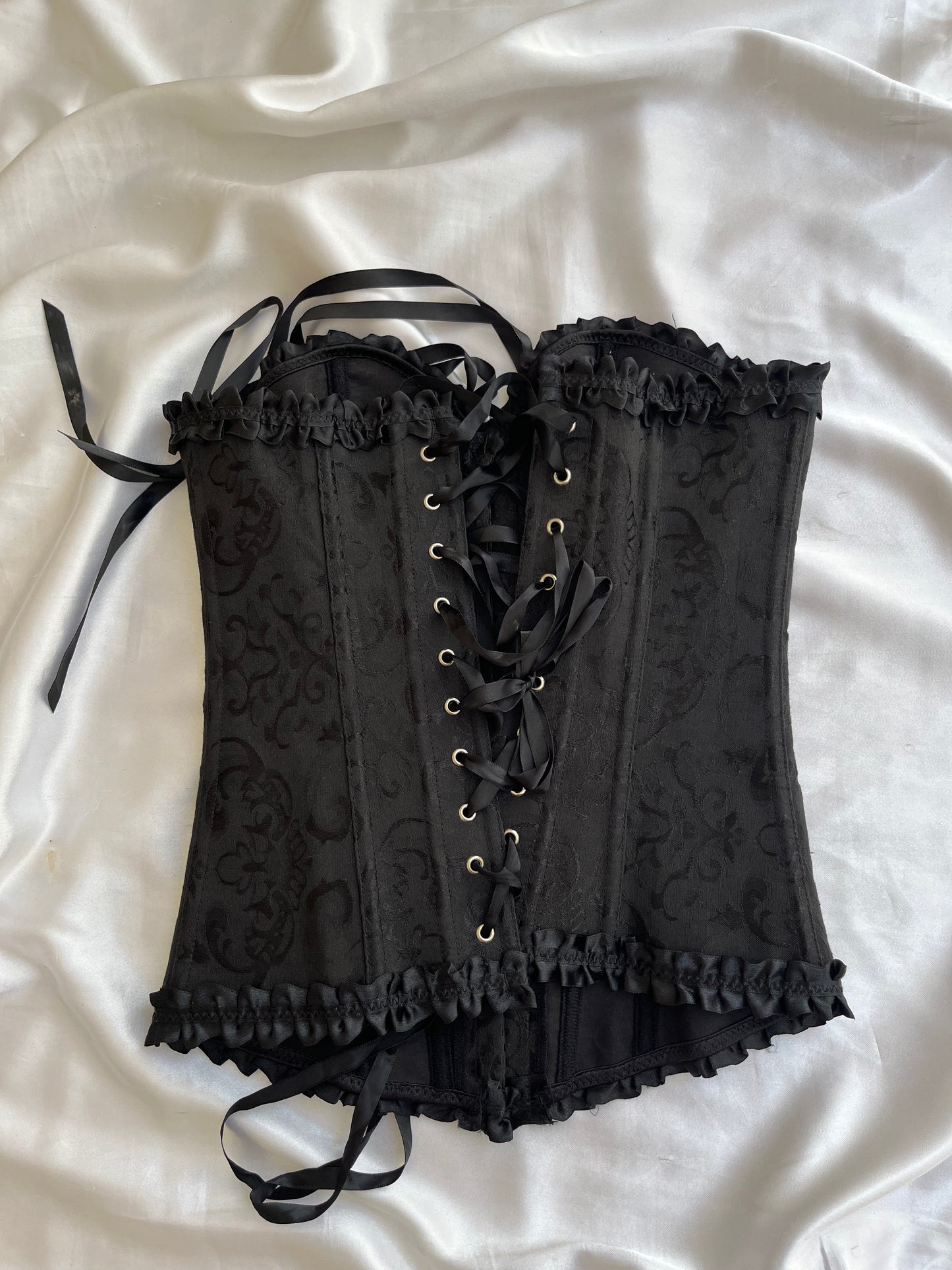 Vampy black corset