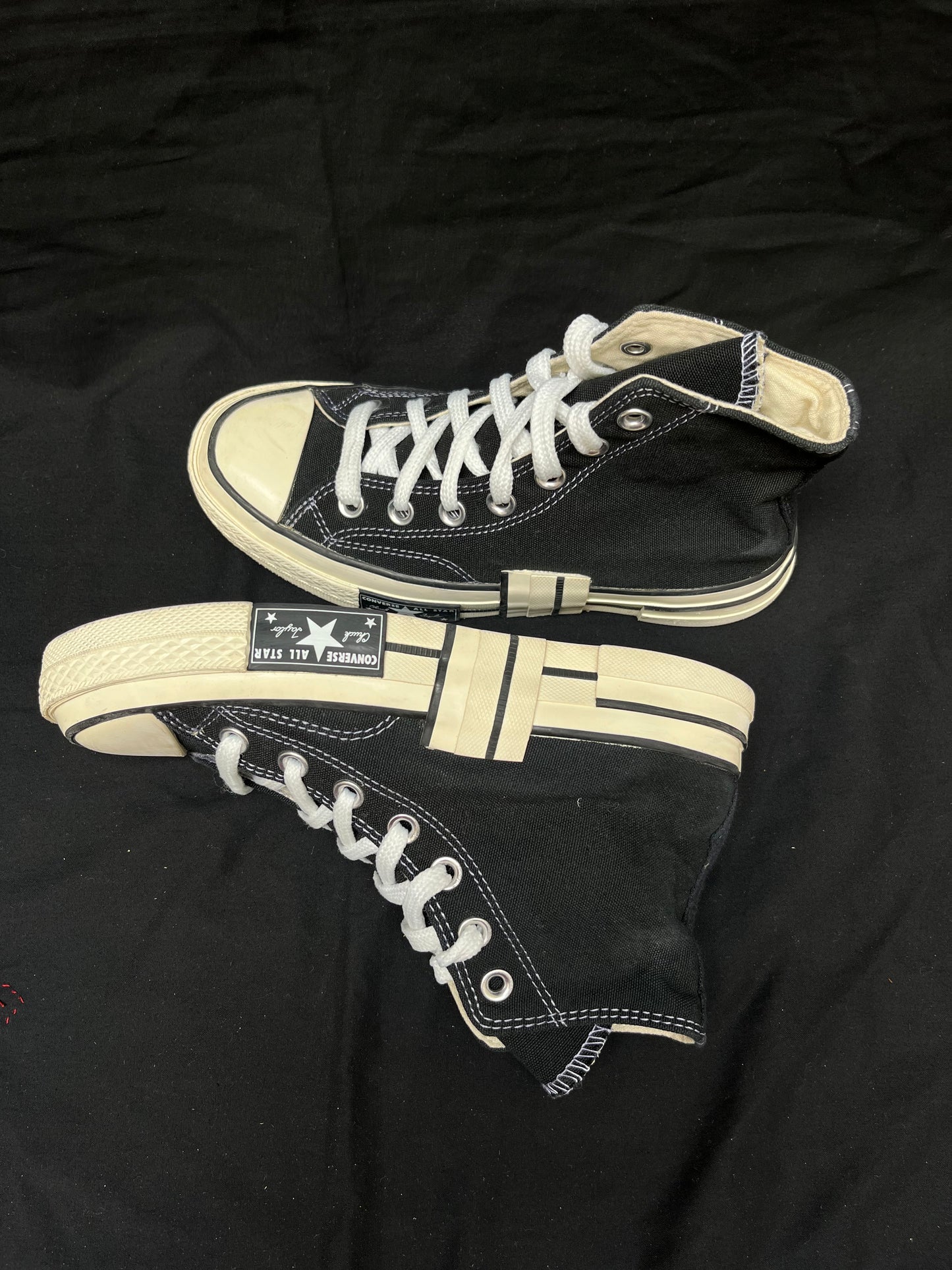 Black Hi chuck Taylor special