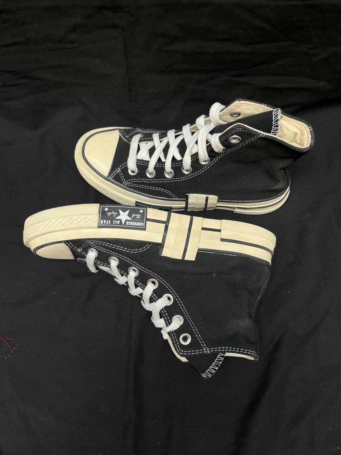 Black Hi chuck Taylor special