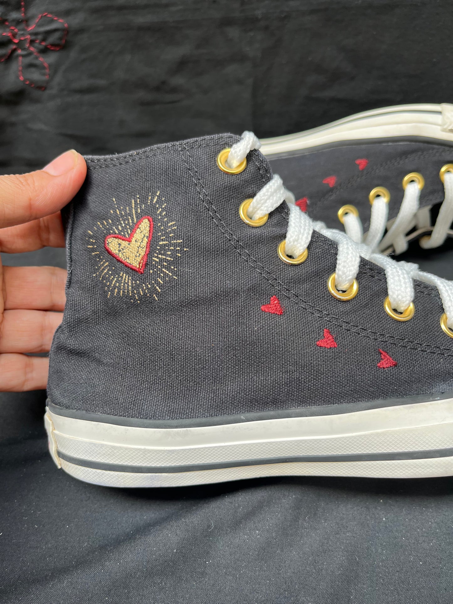 Embroidered Black HI 37.5