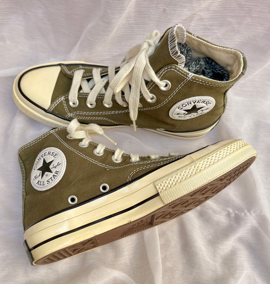 Olive green chuck Taylor 70 HI