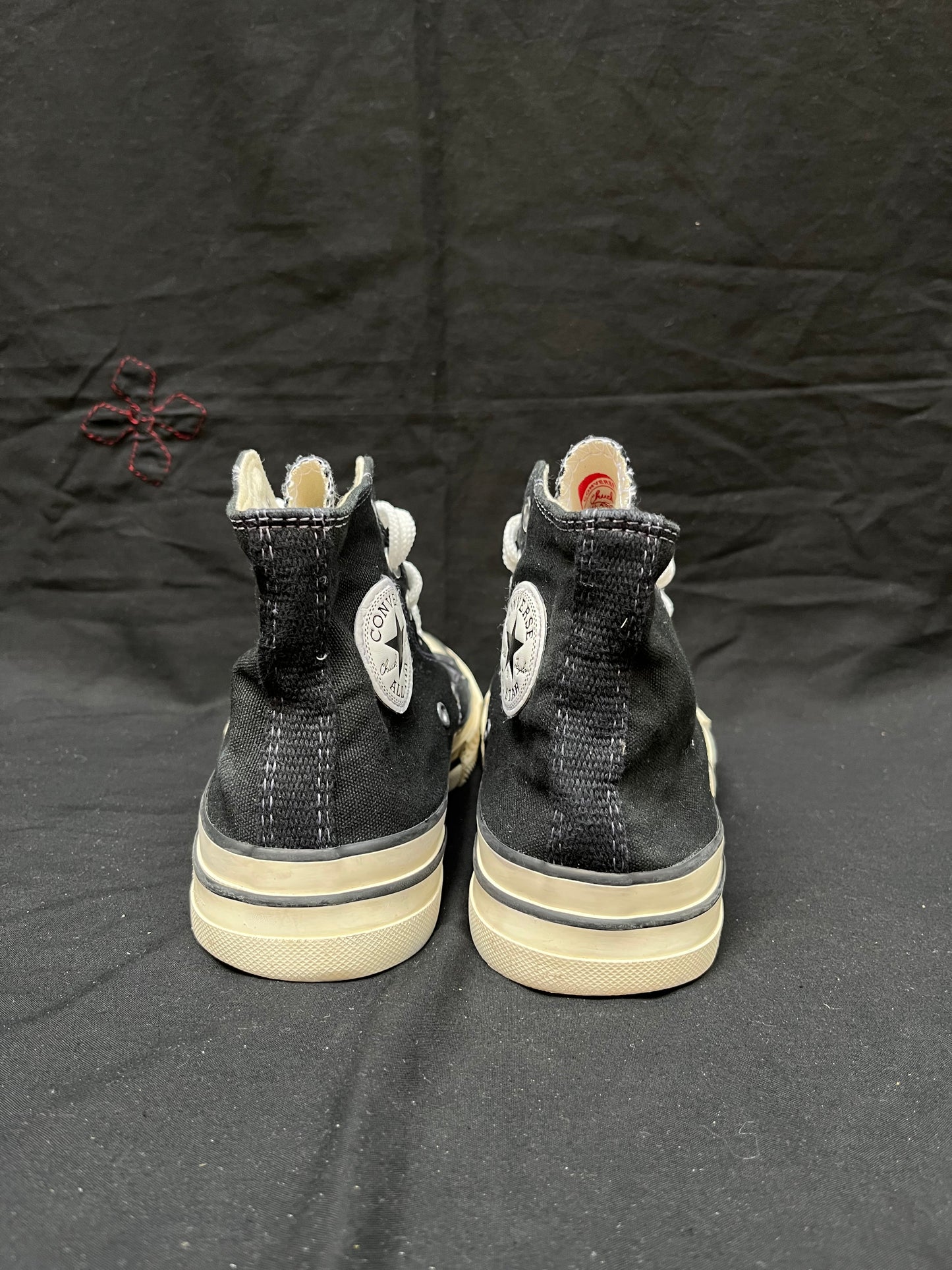 Black Hi chuck Taylor special