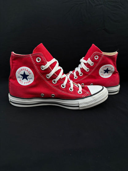 Red hightop converse — preloved, photo 1 of 4