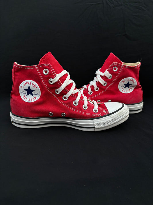 Red hightop converse — preloved, photo 1 of 4