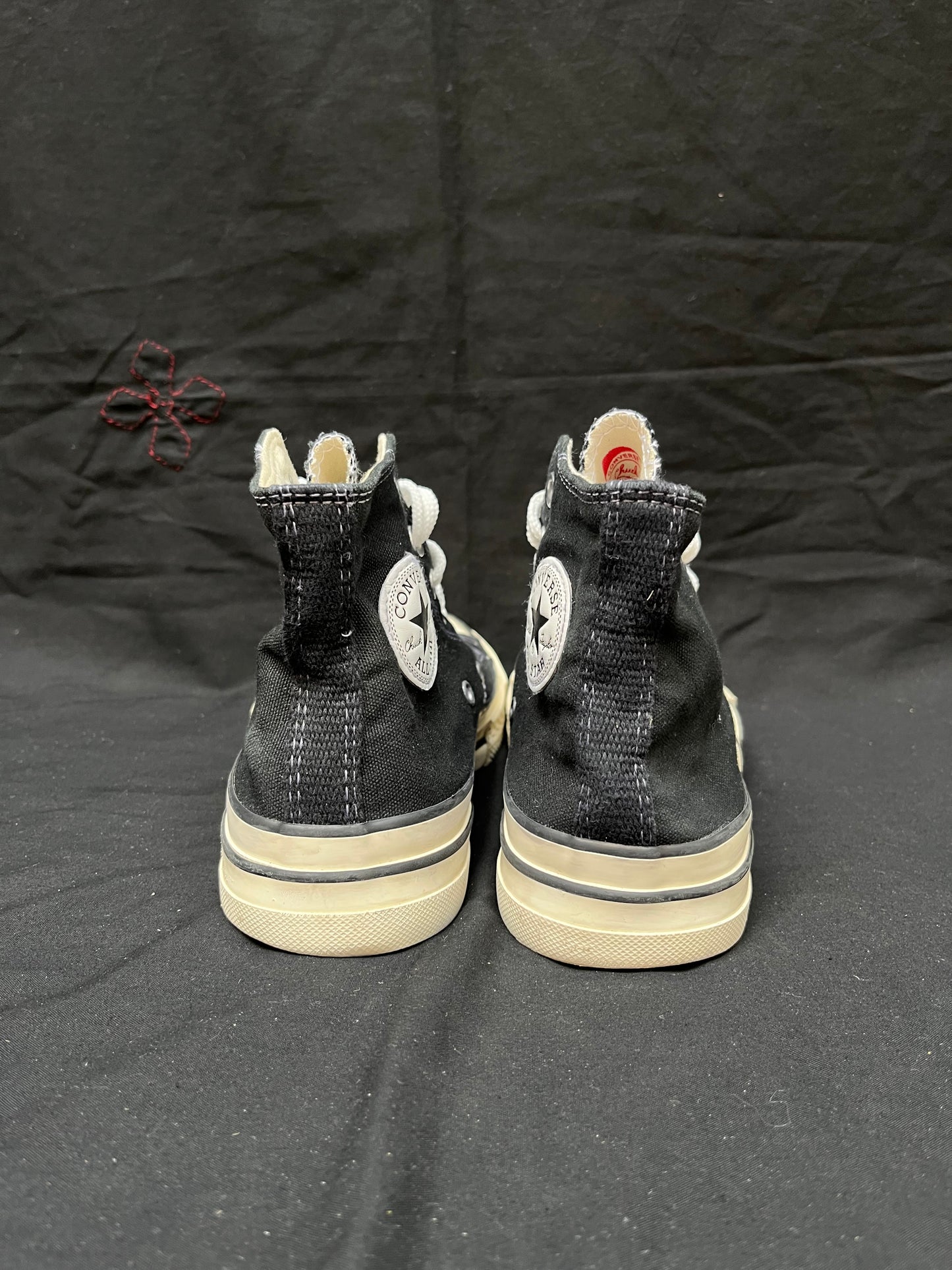 Black Hi chuck Taylor special