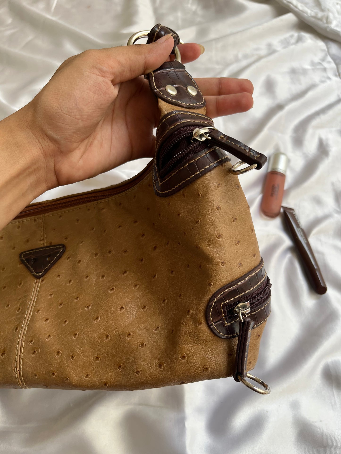 Brown y2k bag