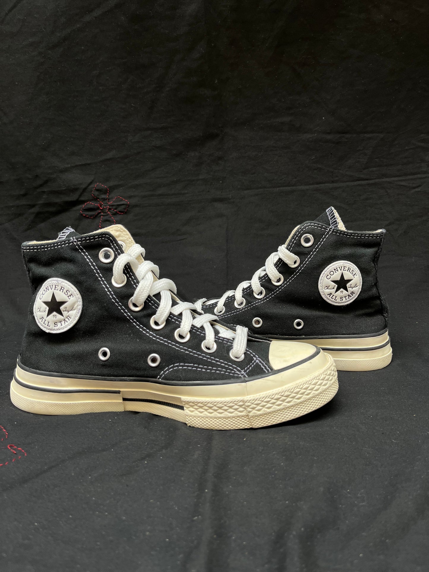 Black Hi chuck Taylor special