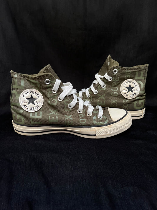 Sage green rare hightops