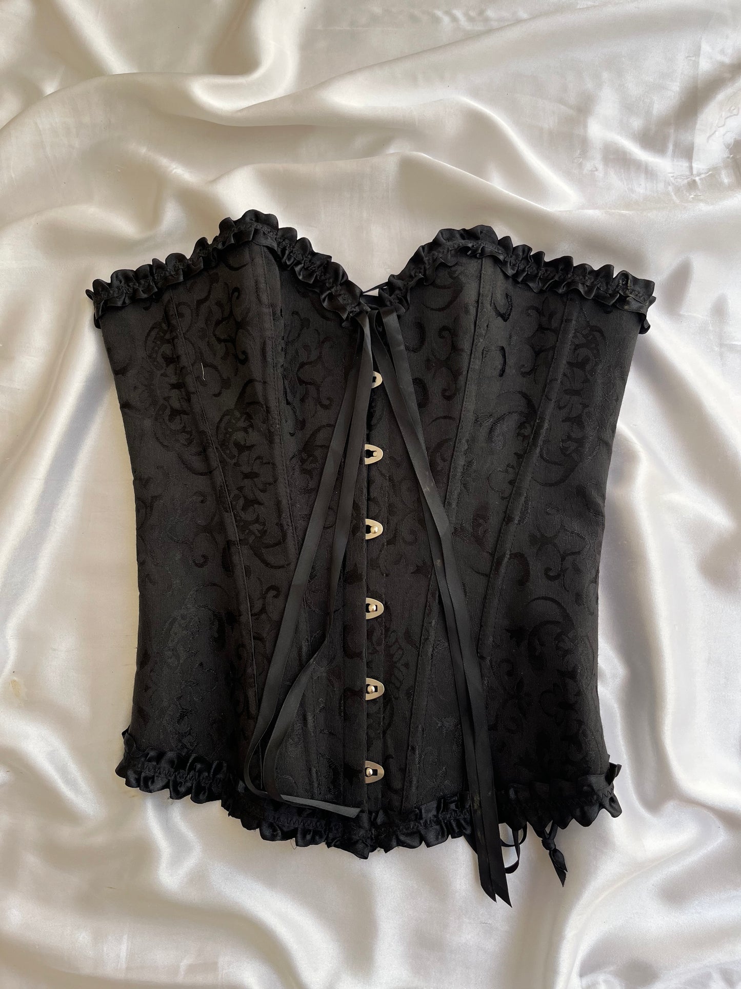 Vampy black corset