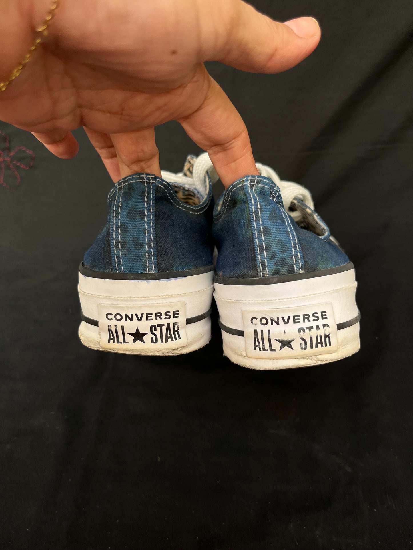 Blue platform lowtops (rare)