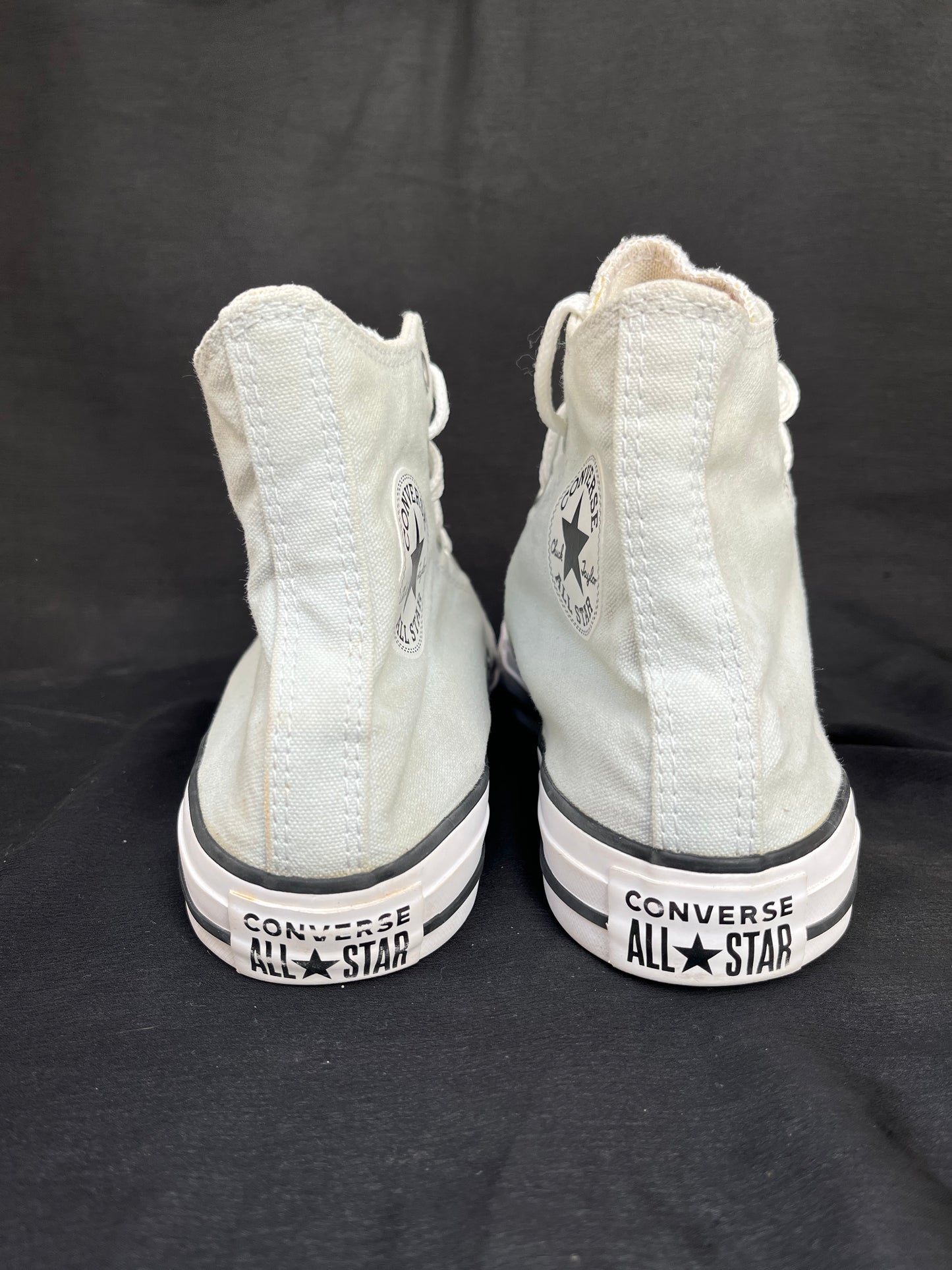 Baby blue hightops normal n platform