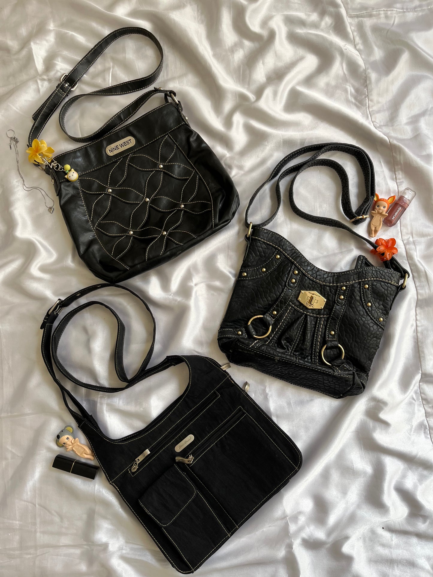 Crossbody bag drop