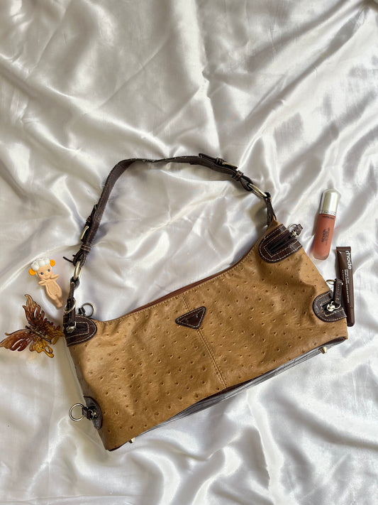 Brown y2k bag