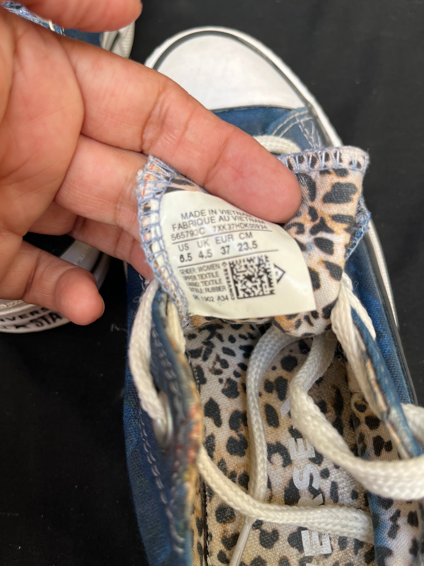 Blue platform lowtops (rare)