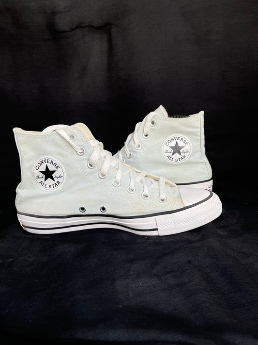 Baby blue hightops