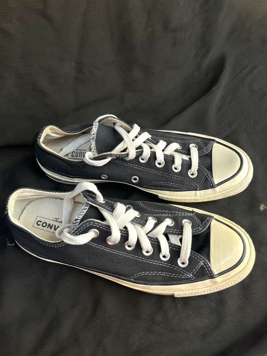 Chuck 70 black lowtops