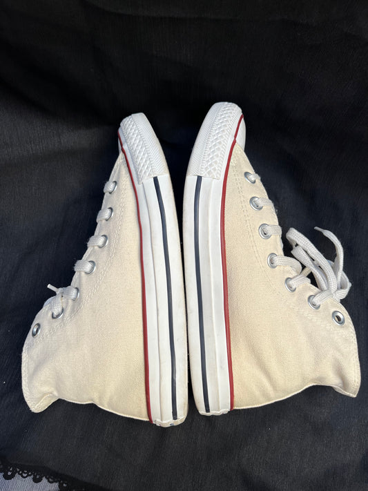Offwhite hightop converse 36
