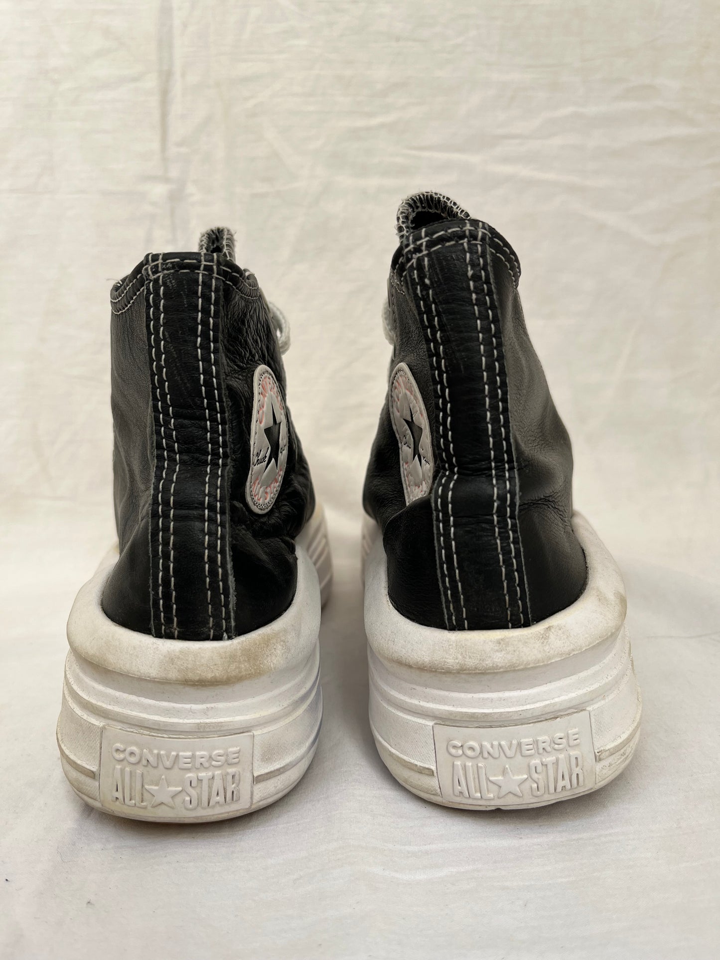 Leather move hightop black