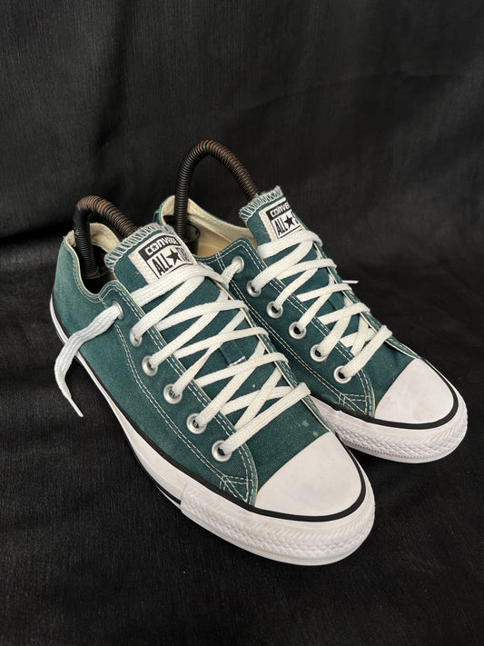 Dark green lowtop converse (39)