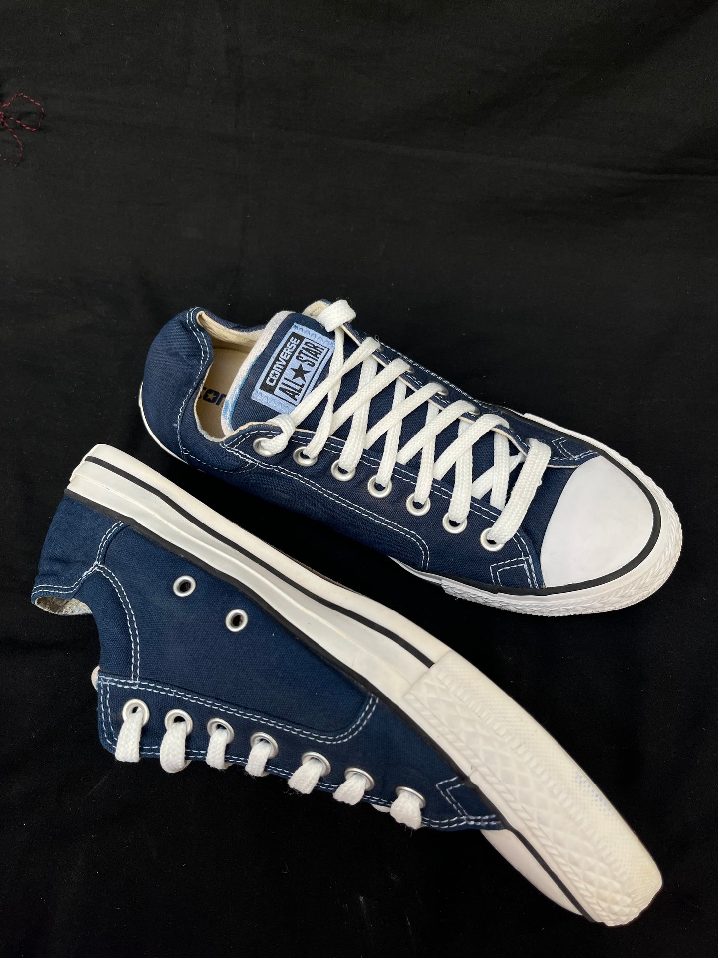 Blue low top winter edition