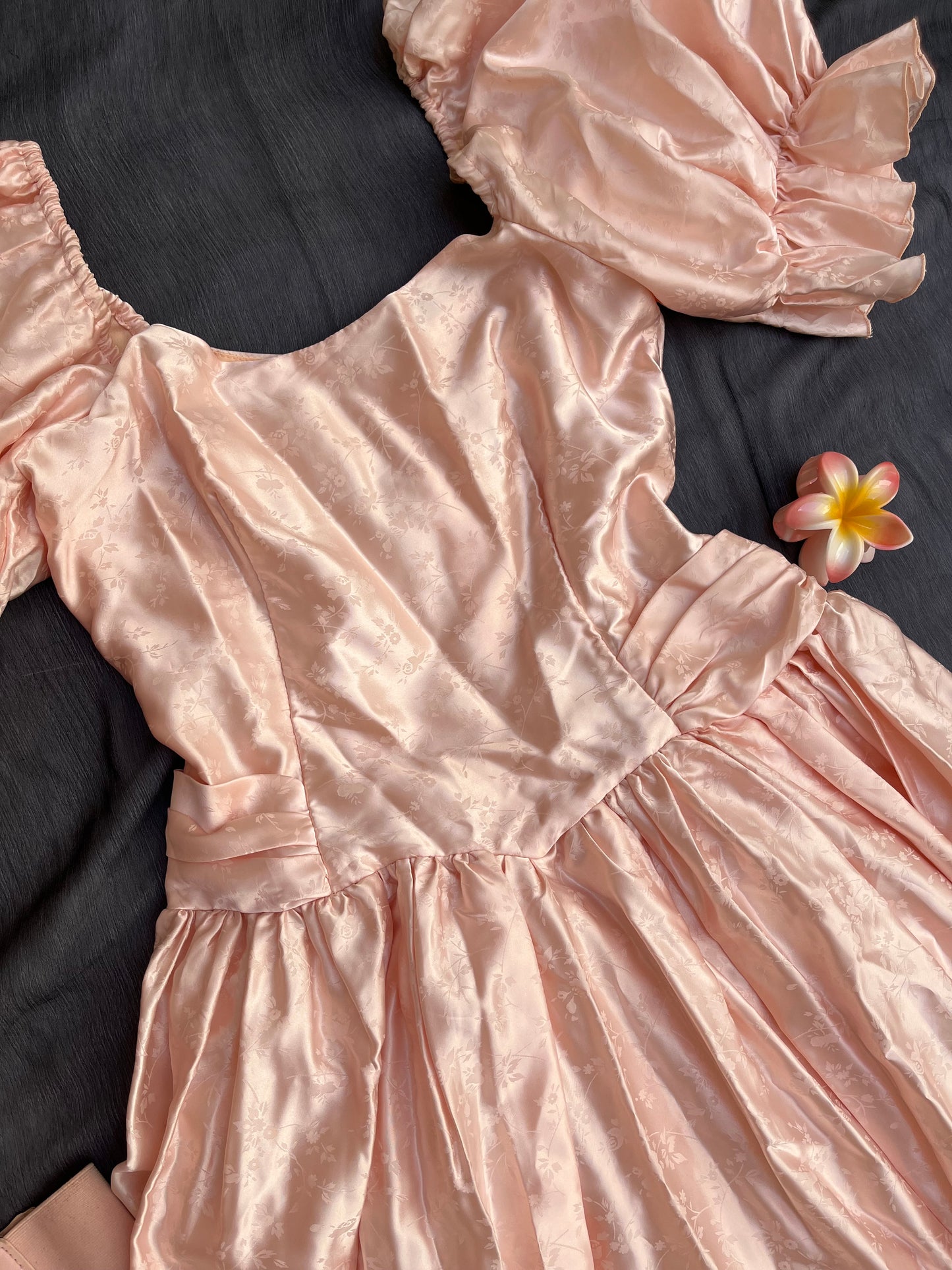 Light pink silk princesscore dress