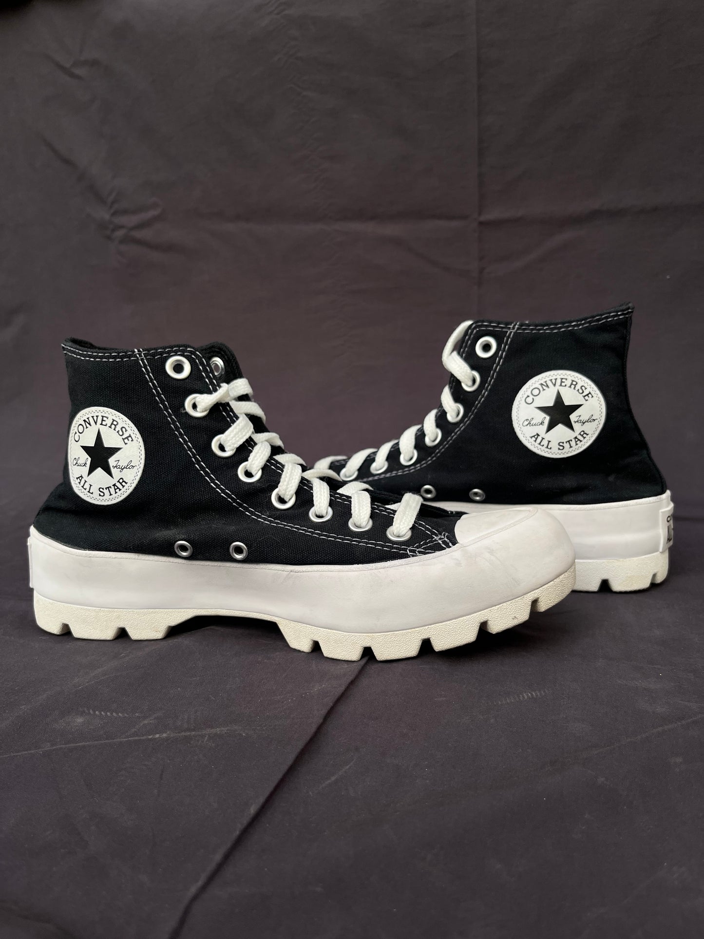 Platform lugged hightop 39.5