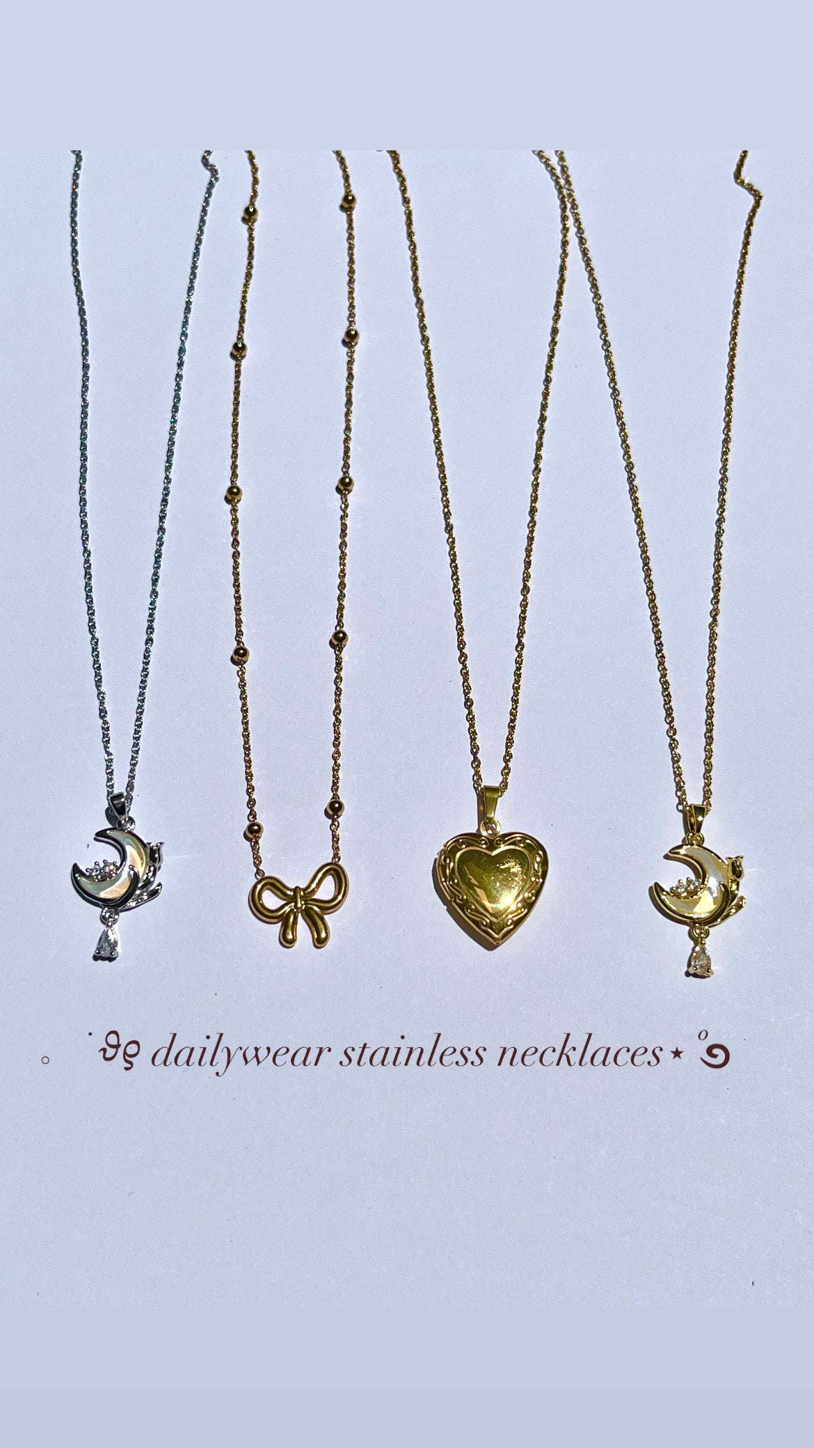 Stainless dailywear necklaces