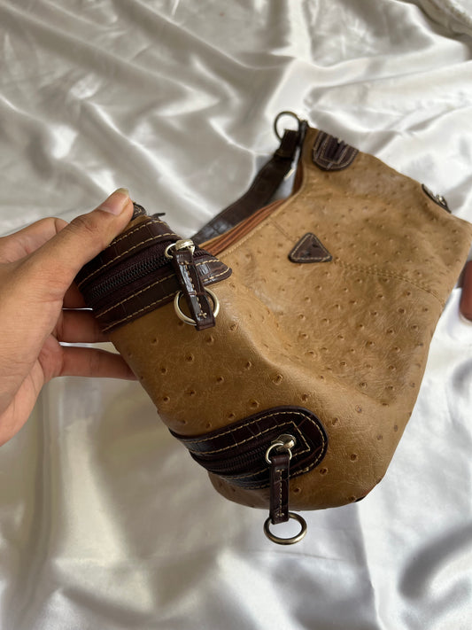 Brown y2k bag