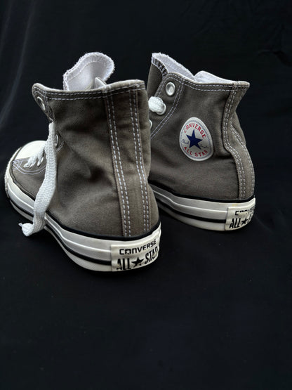 Grey hightop converse — preloved, excellent condition, photo 3 of 3