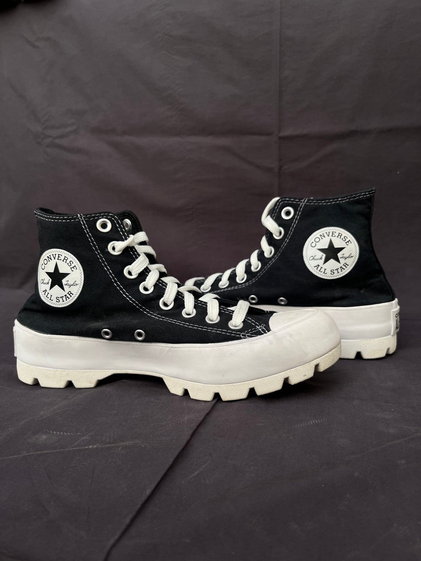 Platform lugged hightop 39.5