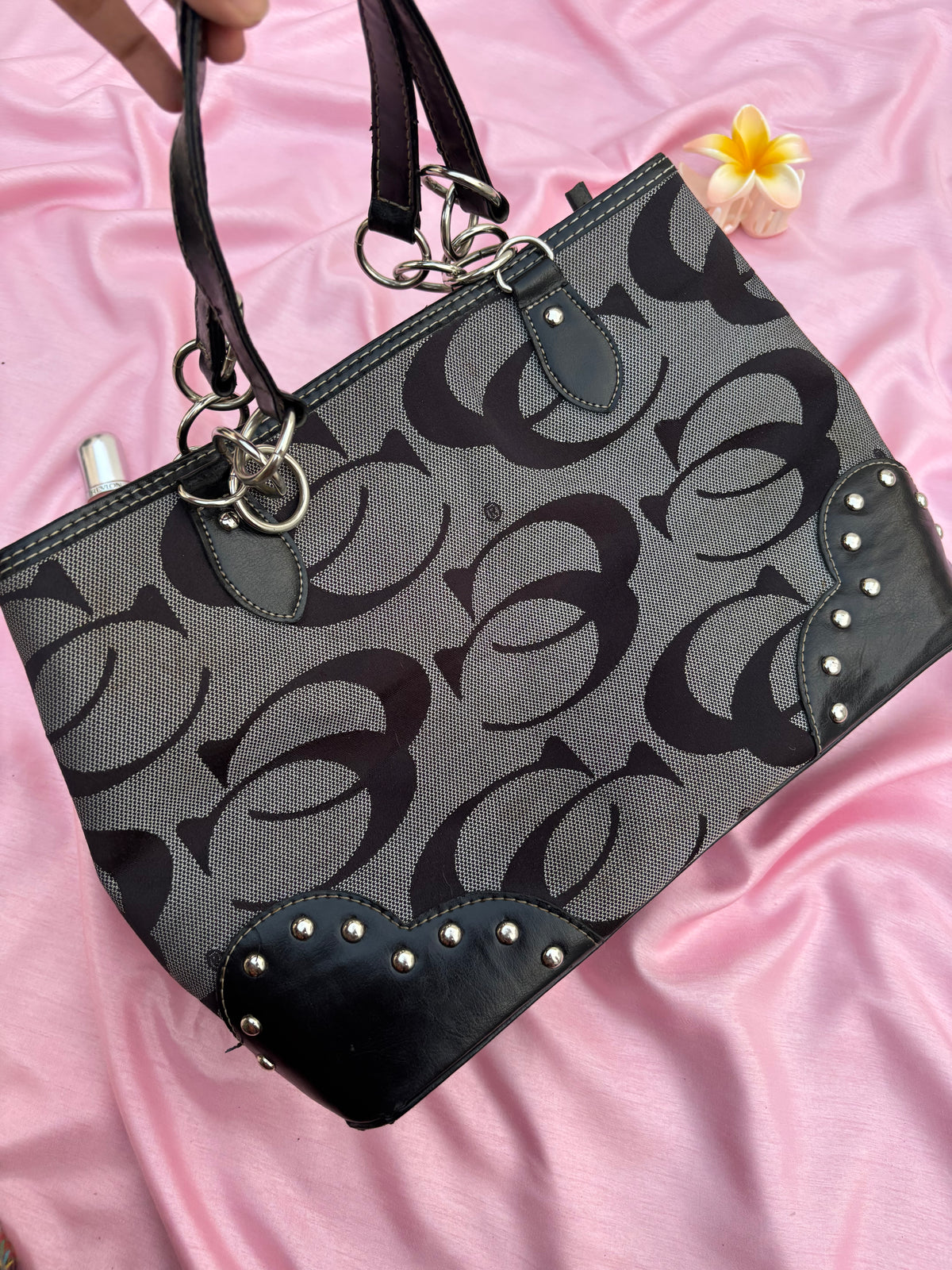 Grey y2k bag