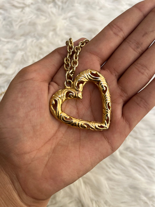 Vintage heart waistchain