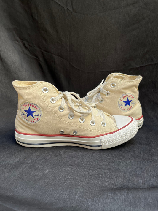 Offwhite hightop converse 36