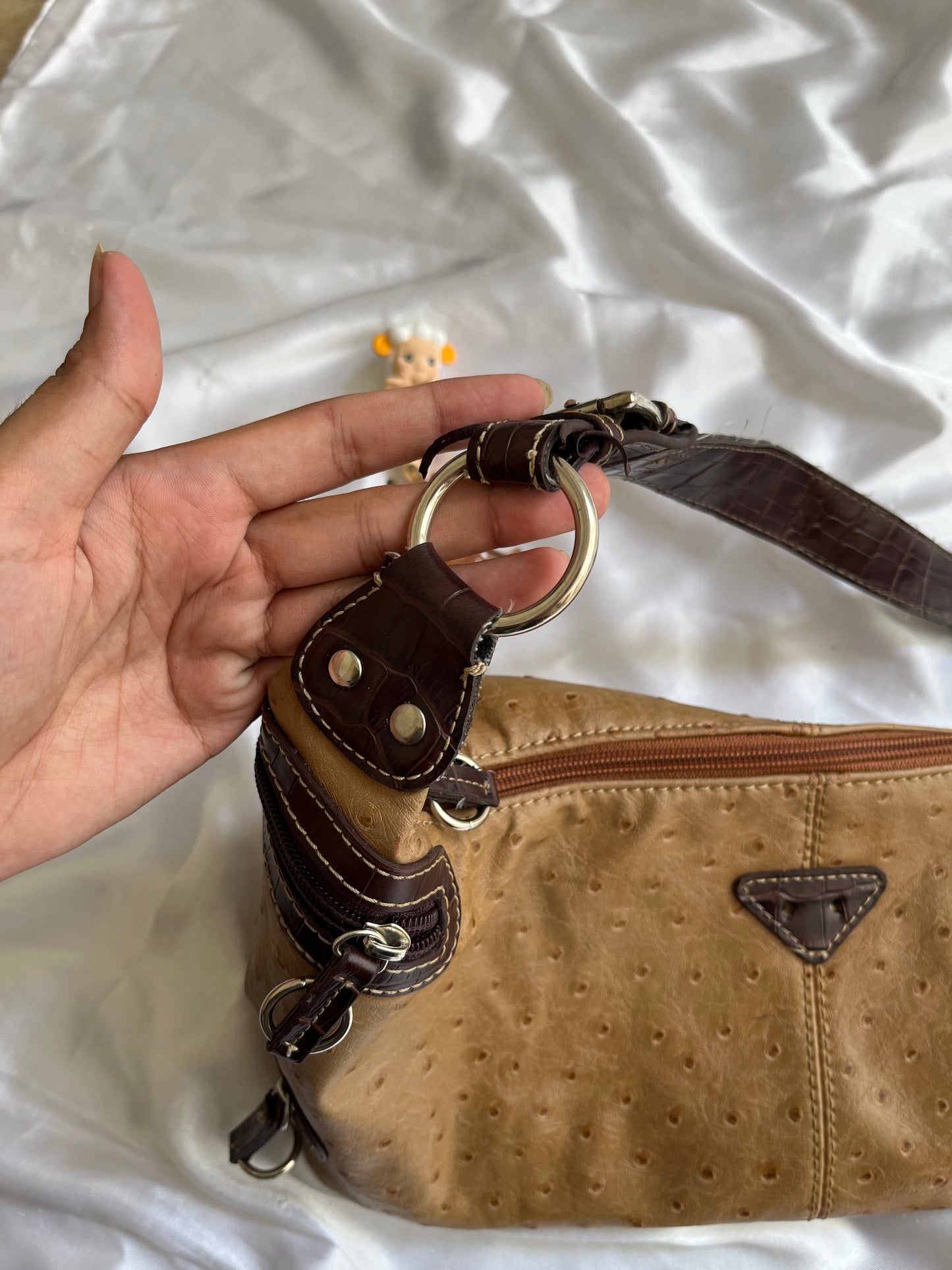 Brown y2k bag