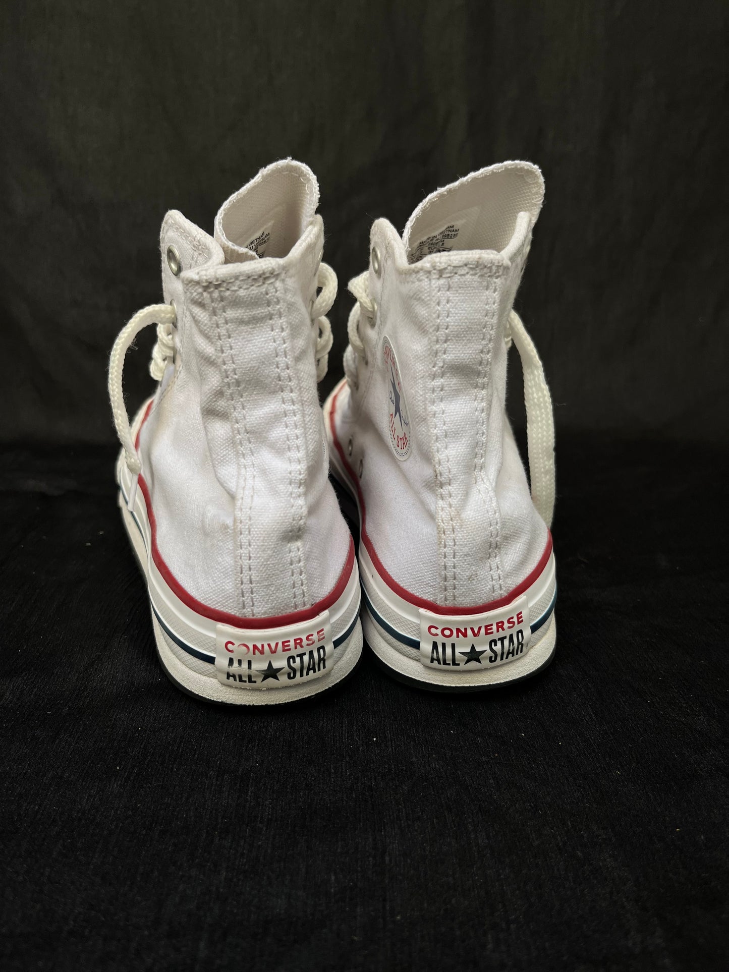 New white platform hightops