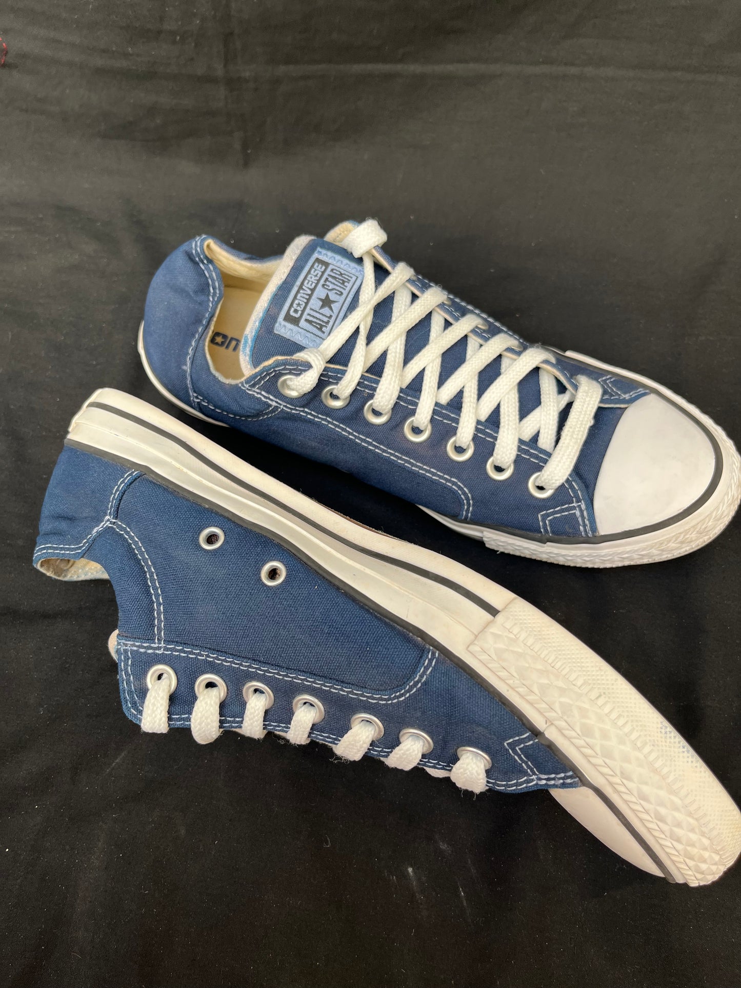Blue low top winter edition