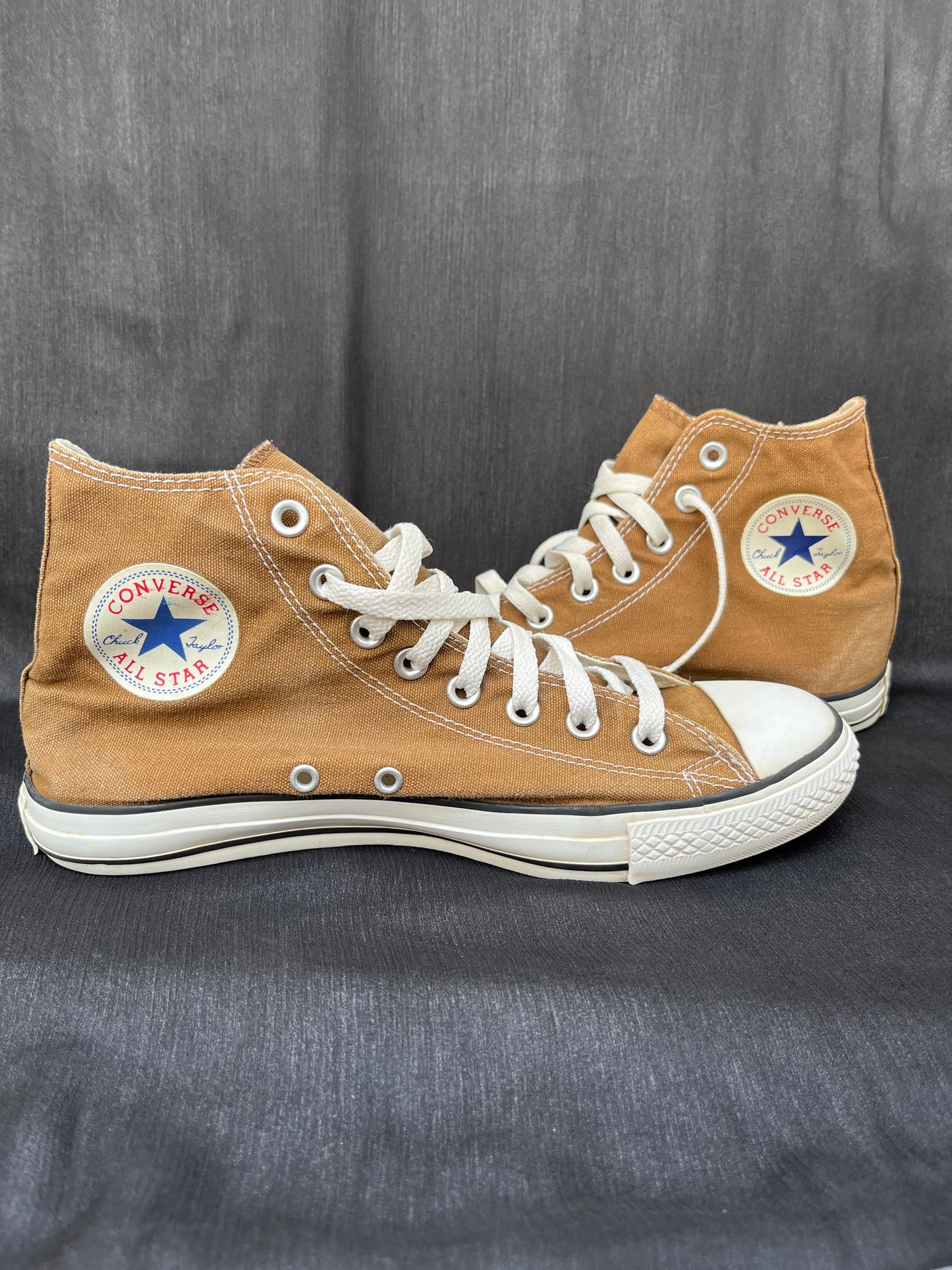 Brown high top converse (42)